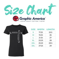 Graphic America kávé idézi a női grafikus póló kollekciót