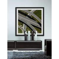 Marmont Hill Highways , Karolis Janulis keretes festményművészeti nyomtatás, 32.0 1.5