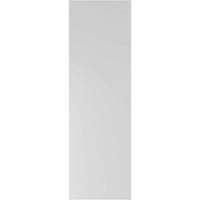 Ekena Millwork 12 W 41 H True Fit PVC Két egyenlő emelt panel redőny, Hailstorm szürke