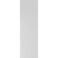 Ekena Millwork 18 W 53 H True Fit PVC Két egyenlő sík paneles redőny, borsvörös