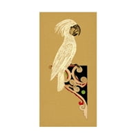 Melissa wang 'madár benyomás i' vászon művészet