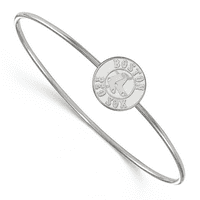 Logoart sterling ezüst ródiummal bevont mlb boston piros, így a karkötő csúszik