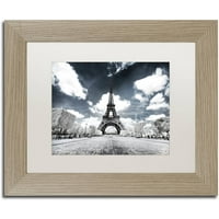 Védjegy Szépművészet Újabb pillantás a Párizs VII -re vászon művészete: Philippe Hugonnard, White Matte, Birch Frame