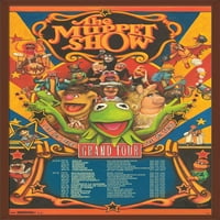 Disney A Muppets: Legkeresettebb-Grand Tour Fali Poszter, 22.375 34