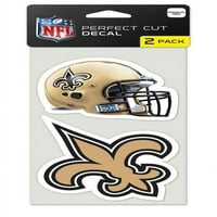 New Orleans Saints Prime 4 8 Perfect Cut matrica