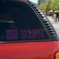 New York Giants Prime 4 17 Tökéletes Vágott Matrica