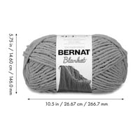 Bernat® takaró szuper terjedelmes poliészter fonal, málna apróság 10,5oz 300 g, yard