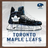 Toronto Maple Leafs-Csepegtető Korcsolya Fali Poszter, 22.375 34