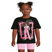 Barbie lányok grafikus póló, méret 4-18