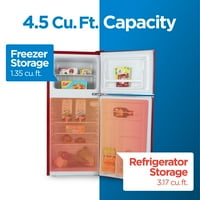 Kereskedelmi hűvös Ccrrd45hr Retro 4. Köbláb cu. ft. Szabadon álló Mini hűtőszekrény fagyasztóval