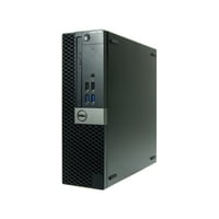 Használt Dell 7040-SFF asztal az Intel Core i7- 3,4 GHz-es processzorral, 16 GB-os memóriával, 480 GB SSD-vel, és Win Pro Win