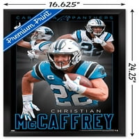 Carolina Panthers - Christian McCaffrey Wall Poster, 14.725 22.375