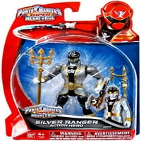 Power Rangers Super Megaforce Ezüst Ranger Akciófigura [Akcióhős]