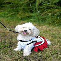 Háziállatok Első Főiskola Georgia Bulldogs Cheerleader, Méretek Mérettársai rendelkezésre állnak. Engedéllyel rendelkező kutyaruházat