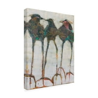 Sue Jachimiec 'Gaggle I' Canvas Art