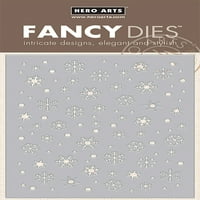 Hero Arts Frame Cut Dies-Snowflake Confetti Fancy