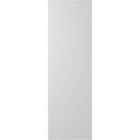 Ekena Millwork 12 W 55 H True Fit PVC Egyetlen Panel Heringbone Modern Style rögzített redőnyök, Hailstorm szürke