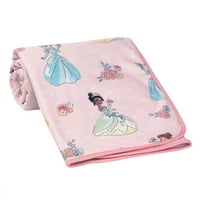 Bárányok & borostyán Disney hercegnők kislány rózsaszín gyapjú baba takaró-Belle Tiana Hamupipőke - 0-hónap