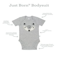 Just Born® Organic Baby Boy Boy 2 darabos világűr test és nadrágkészlet