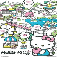 Hello Kitty-Farsangi Fali Poszter, 22.375 34