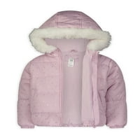 Gyerekem, Carters kisgyermek lány fólia dot puffer felsőruházat, méretek 12m-5t