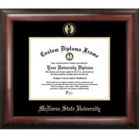 McNeese Állami Egyetem 8.5 11 Arany dombornyomású diploma keret