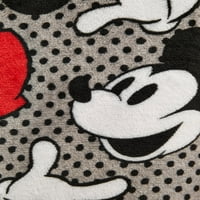 Mickey Mouse Női és Női és Női Plusz Superminky gyapjú pizsamás nadrág