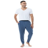 George Men's Puha Jogger rugalmas derék pizsama nadrág