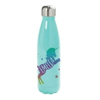Személyre szabott Aqua Unicorn rozsdamentes acél vizes palack