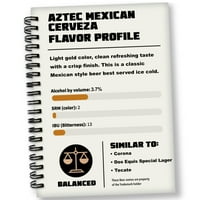Mr. Beer Aztec Mexikói Cerveza Gallon kézműves sör utántöltő készlet, Hopped malátakivonatot tartalmaz, amelyet a következetes,