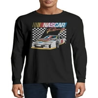 NASCAR RACER férfi és nagy férfi grafikus póló
