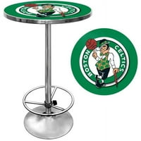 Boston Celtics NBA Chrome Pub Table