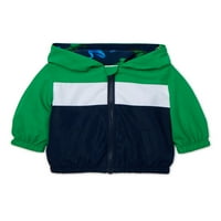 Wonder Nation kisfiú reverzibilis szélvédő kabát, póló és kocogó nadrág, ruhakészlet