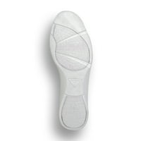 Órás kényelem dixie széles szélességű professzionális karcsú cipő fehér 10