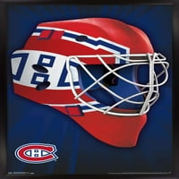 Montreal Canadiens - Mask Wall poszter, 14.725 22.375