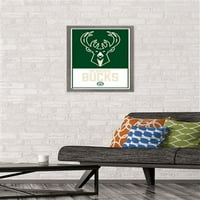 Milwaukee Bucks - Logo Wall poszter, 22.375 34