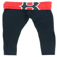 Főiskolai koncepciók Női Boston Red So MLB Team Leggings Navy Blue