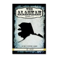 A LightBoxJournal védjegye Képzőművészet „államok főzése Co Alaska” vászon művészete