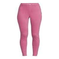 Az idő és a tru nők magas emelkedésű jeggings, méretek XS-3XL