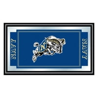 Védjegy Gameroom Egyesült Államok Naval Academy logó és kabala keretes tükör