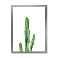 Designart 'Green Cactus South Western Plant' Trópusi keretes művészeti nyomtatás