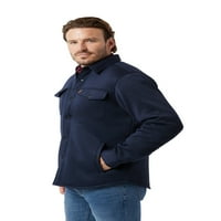 Chaps férfiak és nagy férfiak sherpa bélelt gyapjús pulóver dzseki